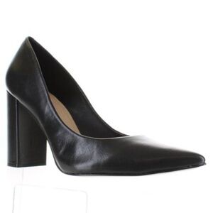 Massimo Matteo Anna Black Pumps Heels Shoes Quiet Luxury Career Professional